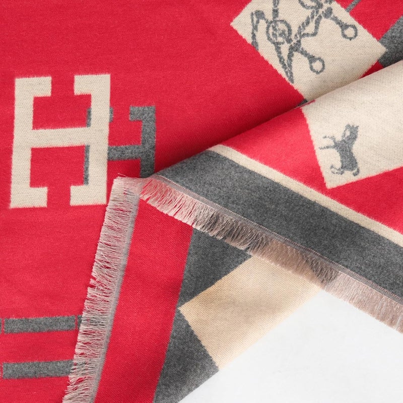 EXTREE Scarfs for Women Pashmina Silky Shawl Wrap for Evening Dressing Blanket Open Front Poncho Cape - Image 4